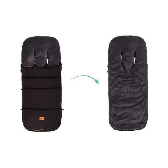 FILLIKID FUSAK ZIMNÍ KINLEY BLACK - FUSAKY DO KOČÁRKU - KOČÁRKY A PŘÍSLUŠENSTVÍ