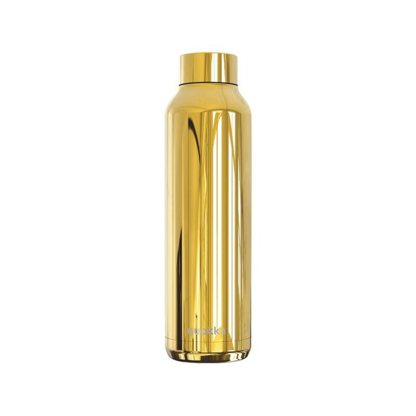 QUOKKA NEREZOVÁ TERMOLÁHEV SOLID SLEEK GOLD 630 ML - TERMOOBALY A TERMOSKY - KRMENÍ