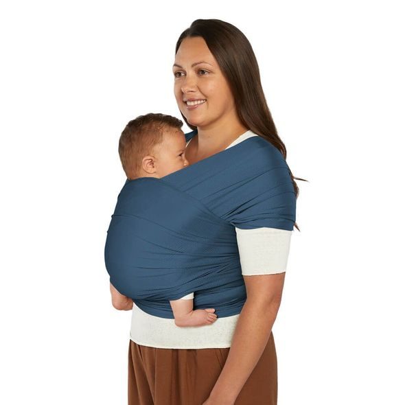 ERGOBABY ŠÁTEK MESH BABY WRAP - TWILIGHT NAVY - KLOKANKY A ŠÁTKY - NOŠENÍ & SPORT