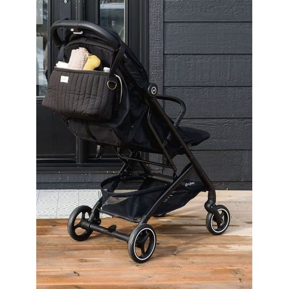 3 SPROUTS ORGANIZÉR NA KOČÁREK PROŠÍVANÝ SOLID BLACK - ORGANIZÉRY A KOŠÍKY - KOČÁRKY A PŘÍSLUŠENSTVÍ