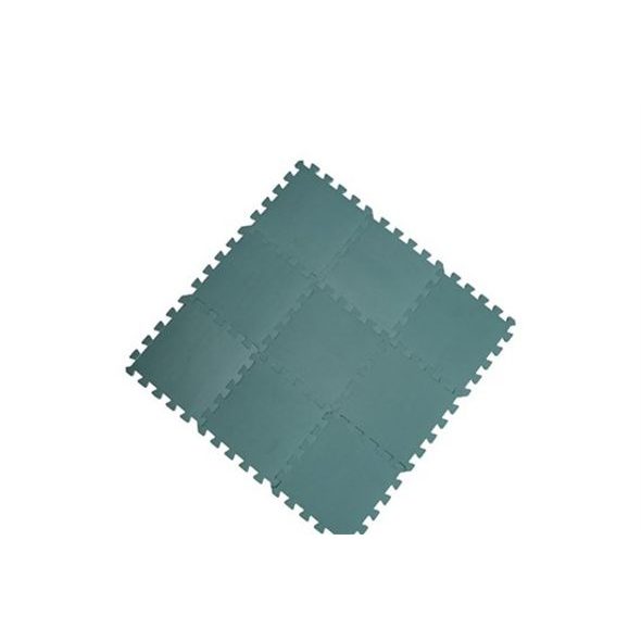 BABY DAN HRACÍ PODLOŽKA PUZZLE DUSTY GREEN 90X90 CM, V.1,2CM - HRACÍ PODLOŽKY NA ZEM - SPINKÁNÍ