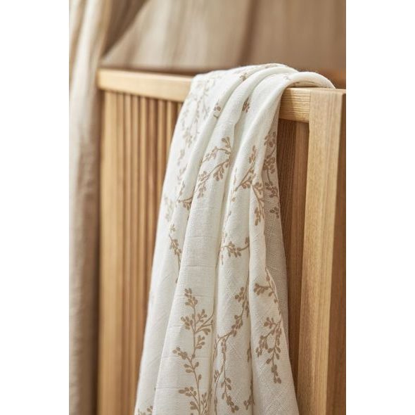 MEYCO MUŠELÍNOVÉ PLENY 2-BALENÍ BRANCHES SAND - LÁTKOVÉ PLENY ALL IN ONE - PŘEBALOVÁNÍ