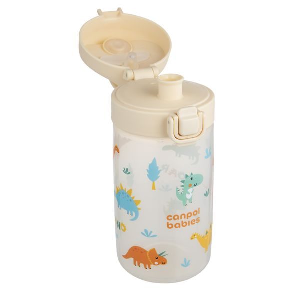 CANPOL BABIES LAHEV PRO DĚTI JUNIOR 400ML BÉŽOVÁ - SPORTOVNÍ LAHVE - KRMENÍ