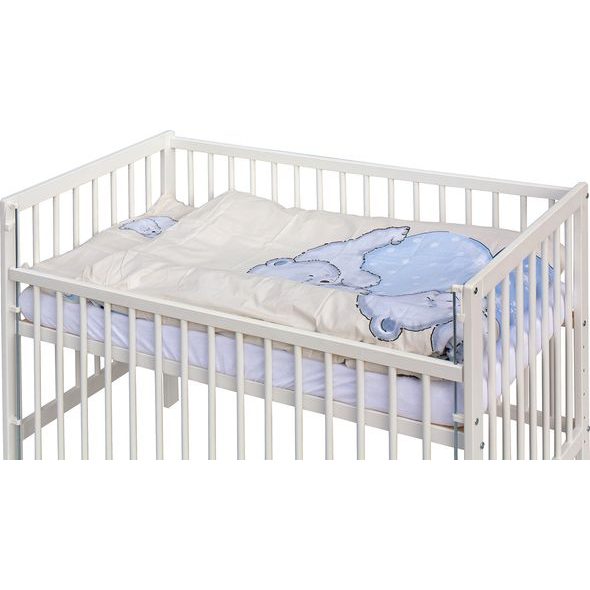 SCARLETT DĚTSKÁ POSTÝLKA S KOMPLETNÍ VÝBAVOU SCARLETT 120 X 60 CM - BARY - DŘEVĚNÉ POSTÝLKY - SPINKÁNÍ