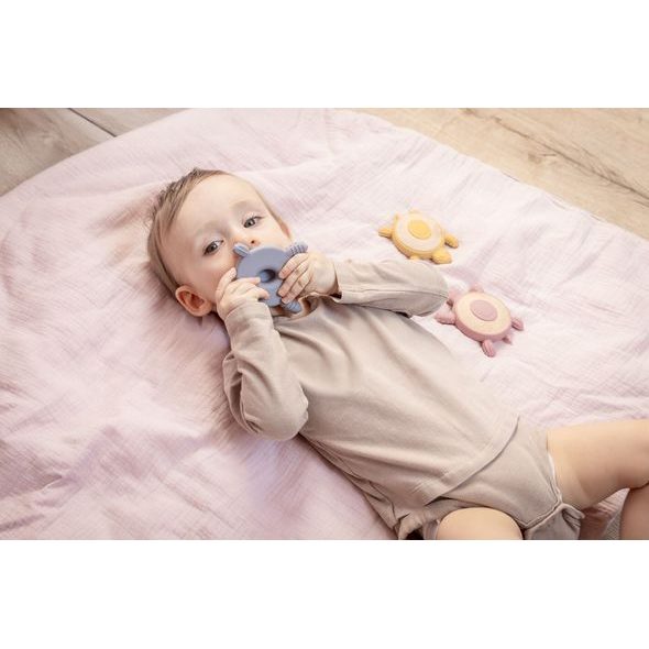 ZOPA SILIKONOVÉ DŘEVĚNÉ KOUSÁTKO TURTLE - KOUSÁTKA - PRO DĚTI