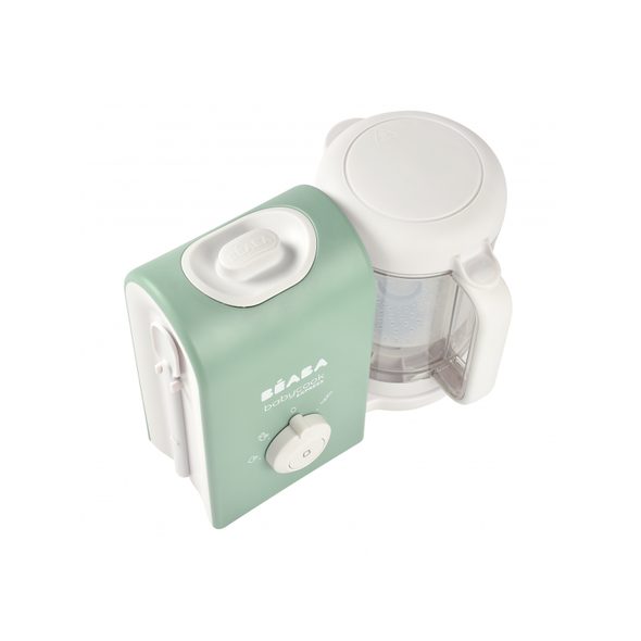 BEABA PARNÍ VAŘIČ + MIXÉR BABYCOOK EXPRESS SAGE GREEN - KUCHYŇSKÉ PŘÍSTROJE - KRMENÍ