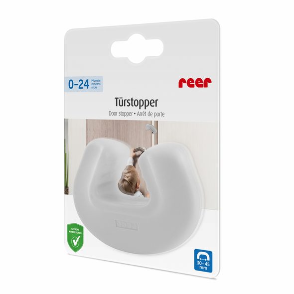 REER ZARÁŽKA NA DVEŘE TRANSPARENT - BEZPEČNOST DĚTÍ V DOMÁCNOSTI - KOUPÁNÍ A ZDRAVÍ