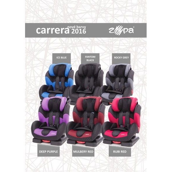 ZOPA AUTOSEDAČKA ZOPA CARRERA 9-36 KG 2017 - AUTOSEDAČKY 9-36KG - AUTOSEDAČKY A PŘÍSLUŠENSTVÍ