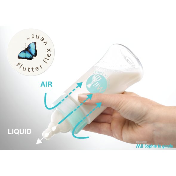 MII SOPHIE LA GIRAFE KOJENECKÁ LÁHEV 270ML - PLAST (POLYAMID) - KOJENECKÉ LAHVE - KRMENÍ