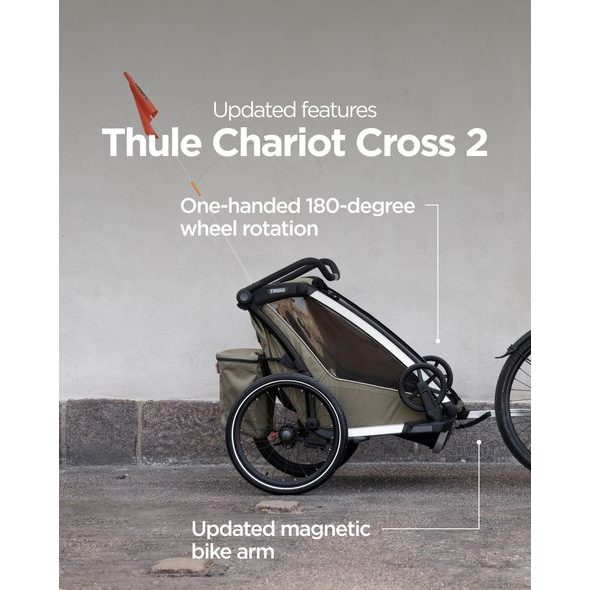 THULE CHARIOT CROSS 2 SINGLE - VOZÍKY ZA KOLO - NOŠENÍ & SPORT