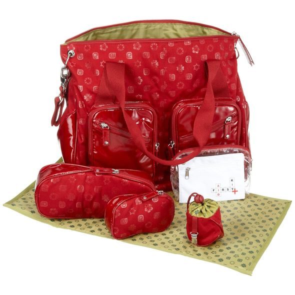 ALLERHAND MONOGRAM COLLECTION DONNA DAY BAG - PŘEBALOVACÍ TAŠKY - KOČÁRKY A PŘÍSLUŠENSTVÍ