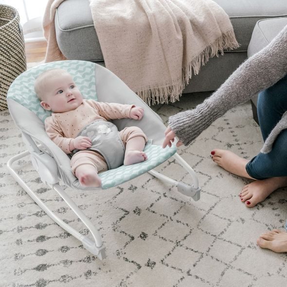 INGENUITY HOUPÁTKO ITY GOJI 0M +, DO 9 KG - LEHÁTKA A HOUPADLA - SPINKÁNÍ