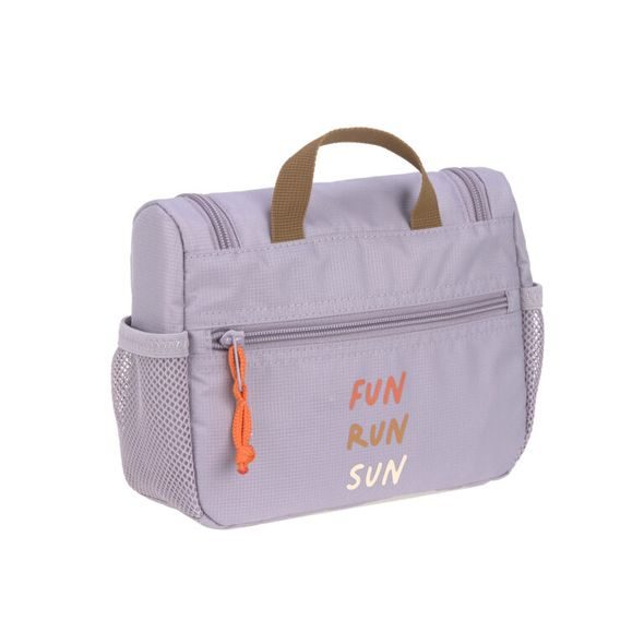 LÄSSIG KIDS MINI WASHBAG LITTLE GANG LILAC - BATOHY A TAŠKY - PRO DĚTI