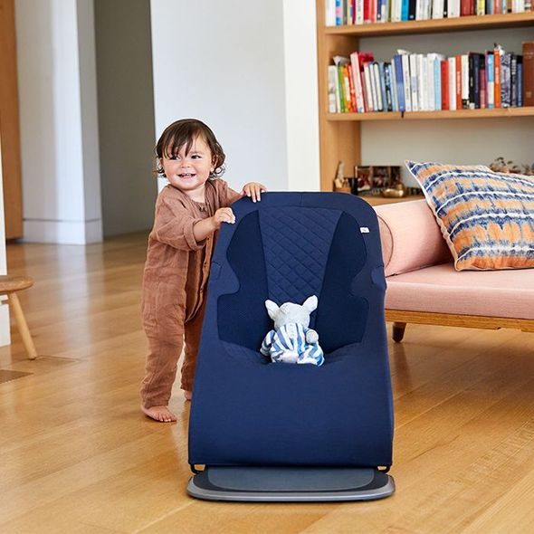 ERGOBABY EVOLVE LEHÁTKO - LIGHT GREY - LEHÁTKA A HOUPADLA - SPINKÁNÍ