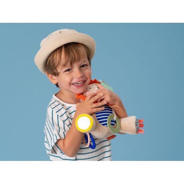 TAF TOYS ZÁVĚSNÝ LEV HARRY S AKTIVITAMI - HRAČKY K ZAVĚŠENÍ - PRO DĚTI