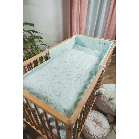 ENIE BABY POVLEČENÍ ESSENTIAL MRÁČEK MODRÝ - POVLEČENÍ DO POSTÝLKY - SPINKÁNÍ