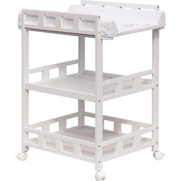 SCARLETT PŘEBALOVACÍ PULT BUNO BÍLÝ OSLÍK BÍLÝ - PŘEBALOVACÍ PULTY - PŘEBALOVÁNÍ