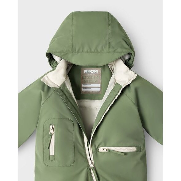 LEOKID PŘECHODOVÁ KOMBINÉZA ULLI GREEN QUILL VEL. 4 - 5 LET (VEL. 104) - ZIMNÍ KOMBINÉZY - PRO DĚTI