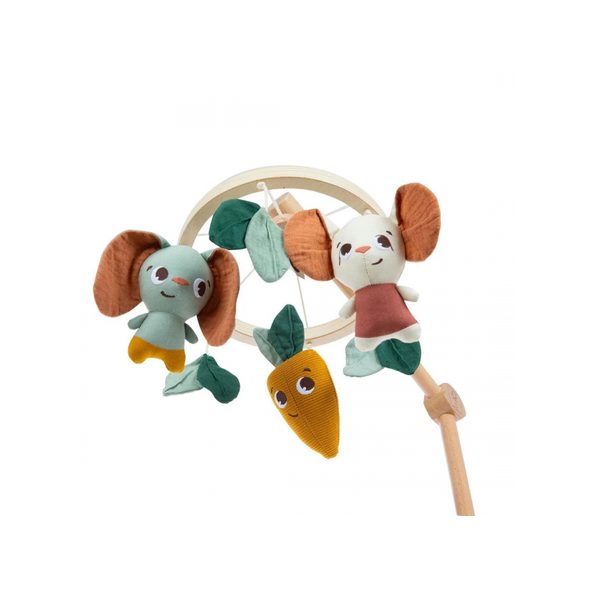 TINY LOVE KOLOTOČ DŘEVĚNÝ GARDEN OF ADVENTURES - KOLOTOČE NA POSTÝLKU - PRO DĚTI