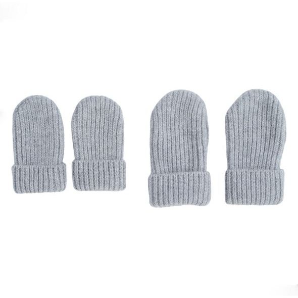 LODGER MITTENS FOLKLORE MERINO WOOL DRIZZLE 1 - 2 ROKY - RUKAVIČKY, ŠÁTKY, NÁKRČNÍKY - PRO DĚTI