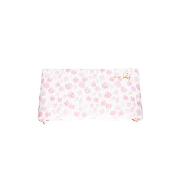 ENIE BABY MANTINEL SATINE PINK LEAVES - MANTINELY - SPINKÁNÍ