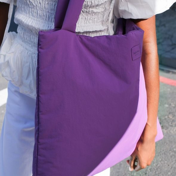 STUDIO NOOS PUFFY MOM BAG TEXTURED PURPLE - DOPLŇKY - PRO MAMINKY