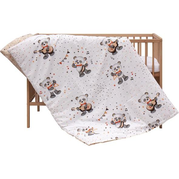 SCARLETT DĚTSKÁ POSTÝLKA S KOMPLETNÍ VÝBAVOU GYTARO 120 X 60 CM - DŘEVĚNÉ POSTÝLKY - SPINKÁNÍ