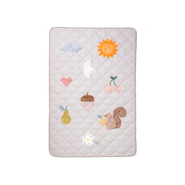 TAF TOYS HRACÍ DEKA PROŠÍVANÁ FANTASY BLOOM - HRACÍ DEKY - PRO DĚTI