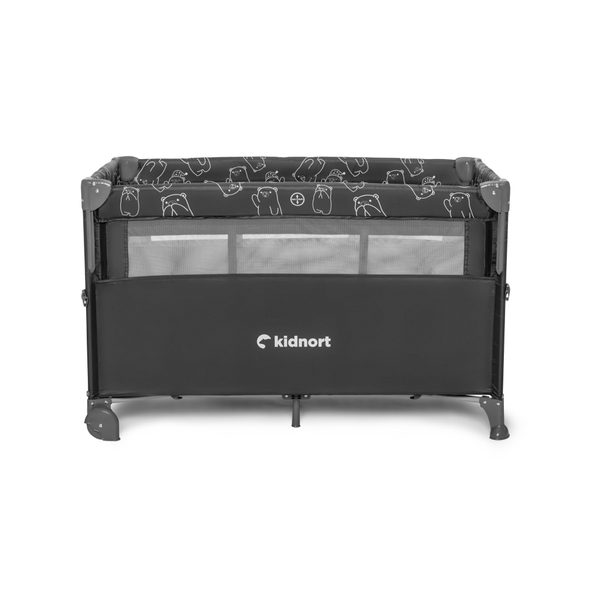 KIDNORT CESTOVNÍ POSTÝLKA KIDNORT NÄSTE TMAVĚ ŠEDÁ - CESTOVNÍ POSTÝLKY - SPINKÁNÍ