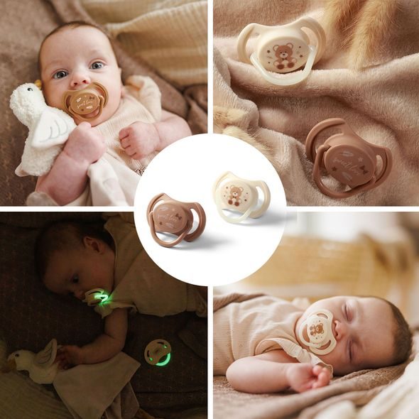 BABYONO DUDLÍKY SILIKONOVÉ SYMETRICKÉ 0-6M, 2 KS - ŠIDÍTKA A DOPLŇKY - KRMENÍ