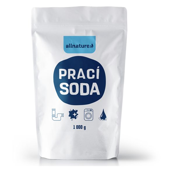 ALLNATURE PRACÍ SODA 1000 G - EKO PROSTŘEDKY DO DOMÁCNOSTI - PRE MAMIČKY