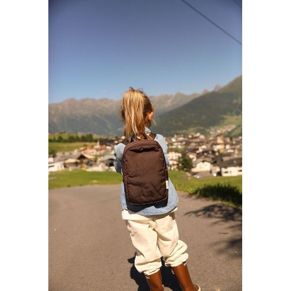 STUDIO NOOS PUFFY MINI BACKPACK BATŮŽEK BROWN - BATOHY A TAŠKY - PRO DĚTI