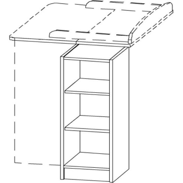 FAKTUM ALDA ICE GLOSSY POLICOVÝ REGÁL - DEKORACE A POLIČKY - SPINKÁNÍ