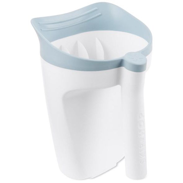 SKIP HOP POHÁR NA OPLACHOVÁNÍ ŠAMPONU WAVE - BIELY - DOPLŇKY KOUPÁNÍ - KOUPÁNÍ A ZDRAVÍ