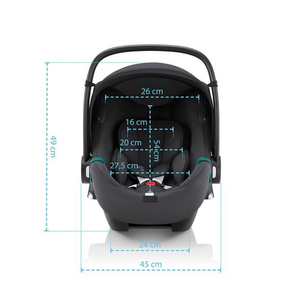 BRITAX RÖMER BABY-SAFE ISENSE 2023 - AUTOSEDAČKY 0-13KG - AUTOSEDAČKY A PŘÍSLUŠENSTVÍ