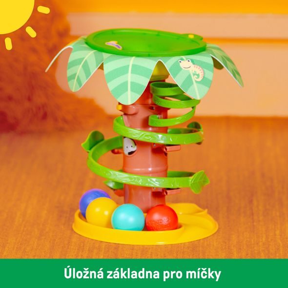 BRIGHT STARTS DRÁHA KULIČKOVÁ HUDEBNÍ TROPICAL TWIRL 6M+ - HRAČKY SE ZVUKY - PRO DĚTI