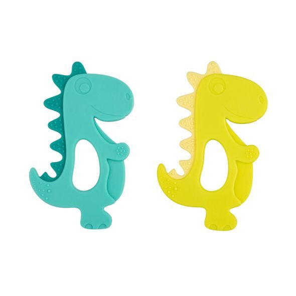 CANPOL BABIES SILIKONOVÉ KOUSÁTKO DINOSAURUS - KOUSÁTKA - PRO DĚTI