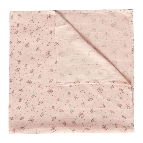 BEBE JOU MUŠELÍNOVÁ PLENKA 70X70CM SET 3KS FABULOUS WISH PINK - LÁTKOVÉ PLENY SKLÁDANÉ - PŘEBALOVÁNÍ