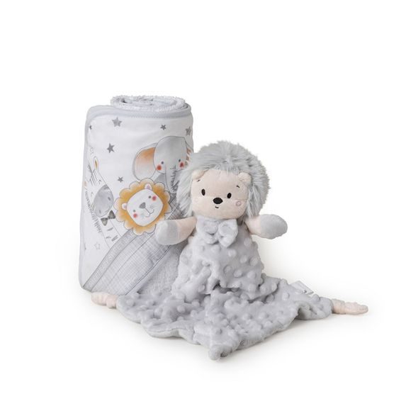 INTERBABY SET - OSUŠKA FROTÉ 100X100 SAFARI + PŘÍTULKA - ŠEDÁ - OSUŠKY A DETSKÉ ŽUPANY - KOUPÁNÍ A ZDRAVÍ