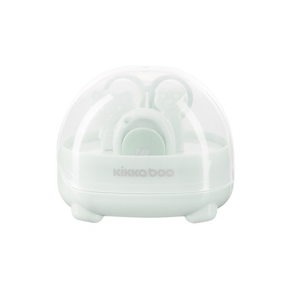 KIKKABOO DĚTSKÁ MANIKÚRNÍ SADA BEAR MINT - DOPLŇKY KOUPÁNÍ - KOUPÁNÍ A ZDRAVÍ