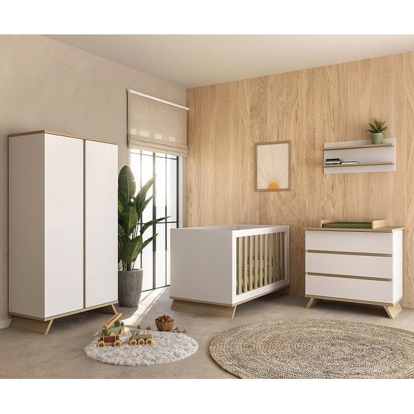 SKŘÍŇ DVOUDÍLNÁ FAKTUM SIENNA WHITE - SKŘÍNĚ - SPINKÁNÍ