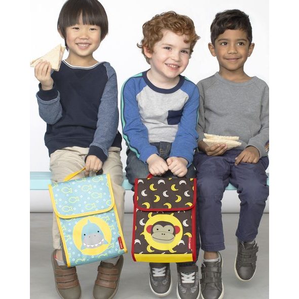 SKIP HOP ZOO BATŮŽEK NA SVAČINU - OPIČKA 3+ - KRABIČKY NA SVAČINU - KRMENÍ