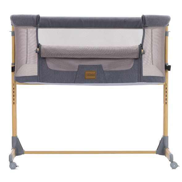 FILLIKID PŘÍSTAVNÁ POSTÝLKA CRIP GREY - K RODIČOVSKÉ POSTELI - SPINKÁNÍ