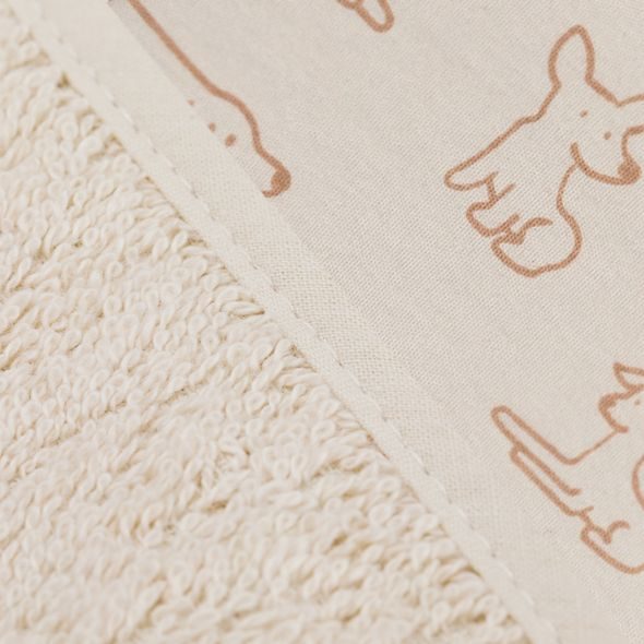 FILLIKID DĚTSKÉ PONČO DOG BEIGE - OSUŠKY A DĚTSKÉ ŽUPANY - KOUPÁNÍ A ZDRAVÍ