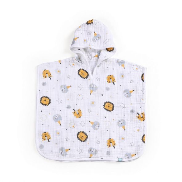 FUNNABABY PONČO CIRCUS GREY 50 CM - OSUŠKY A DĚTSKÉ ŽUPANY - KOUPÁNÍ A ZDRAVÍ