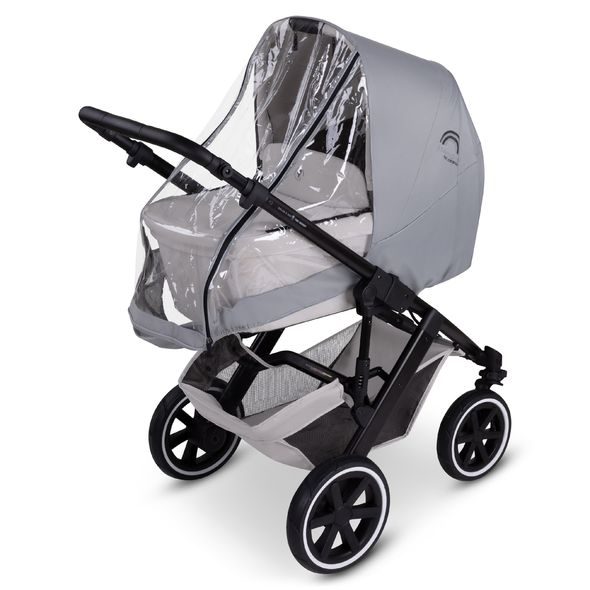 ABC DESIGN PLÁŠTĚNKA 4 SEASONS PRAM GREY - PLÁŠTĚNKY - KOČÁRKY A PŘÍSLUŠENSTVÍ