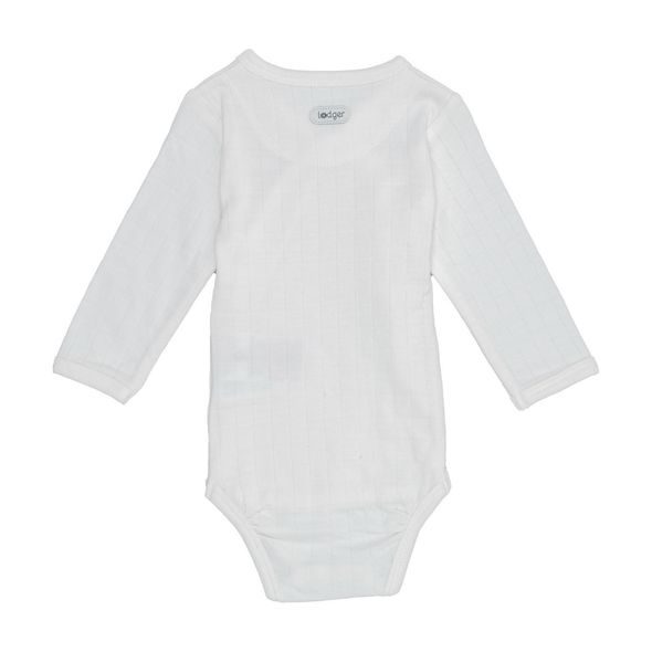 LODGER ROMPER LS SOLID CLOUD DANCER 56 - BODY - PRO DĚTI