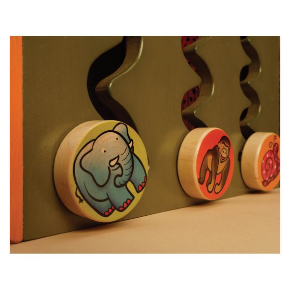 B-TOYS INTERAKTIVNÍ KRYCHLE ZANY ZOO - KOSTKY - PRO DĚTI