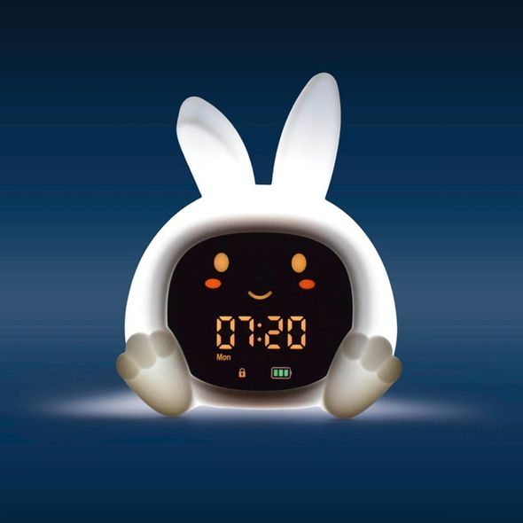 ZAZU KRÁLÍČEK SARAH - TRÉNINKOVÝ BUDÍK S NOČNÍM SVĚTLEM A MELODIEMI - NOČNÍ SVĚTLA - SPINKÁNÍ