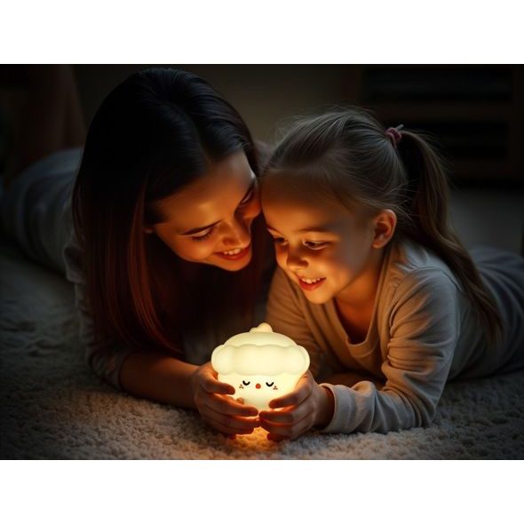 ZOPA SILIKONOVÁ LED NOČNÍ LAMPIČKA VEL. M - NOČNÍ SVĚTLA - SPINKÁNÍ